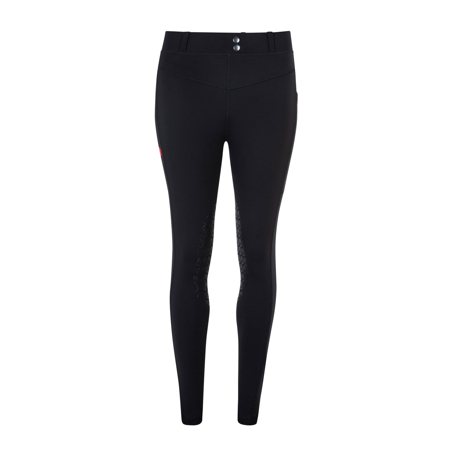 Black Fleece Lined Belt Loop Water Repellent Leggings