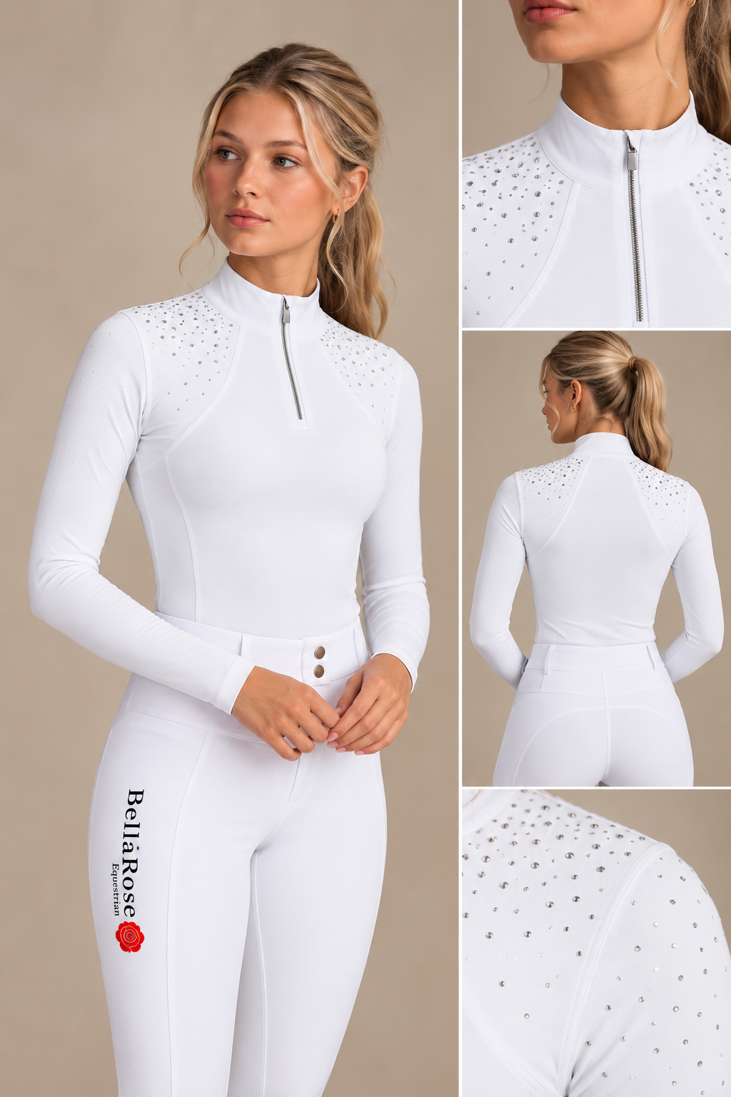 Diamanté Competition Riding Top