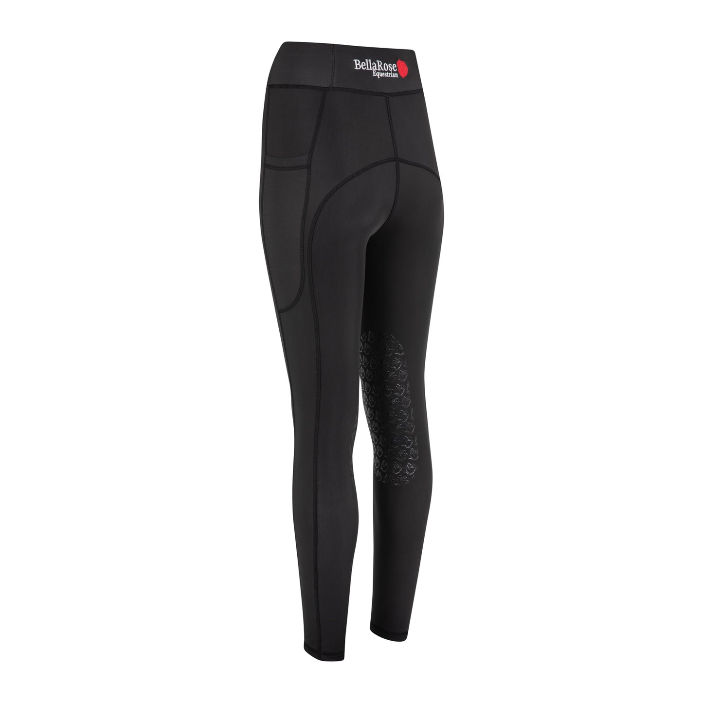 Black Knee Grip Riding Leggings