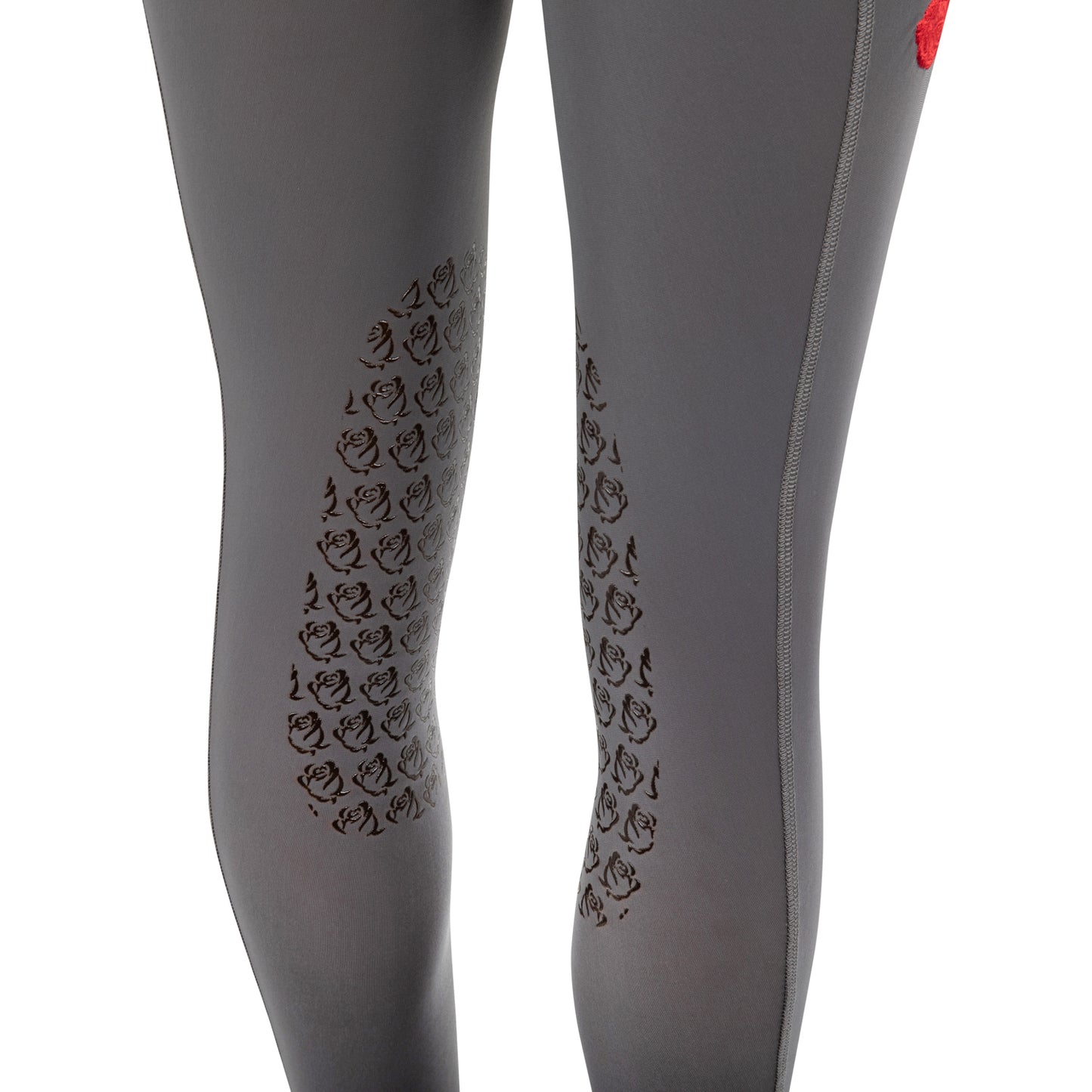 Grey Knee Grip Riding Leggings