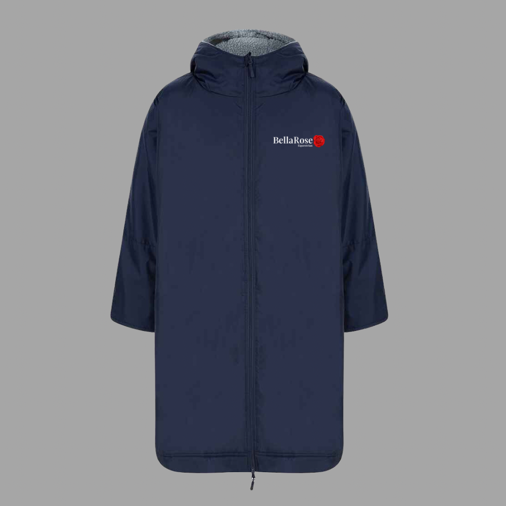 Adults Navy All Weather Waterproof Robe