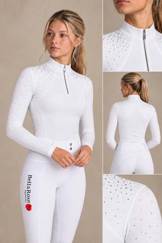 Diamanté Competition Riding Top
