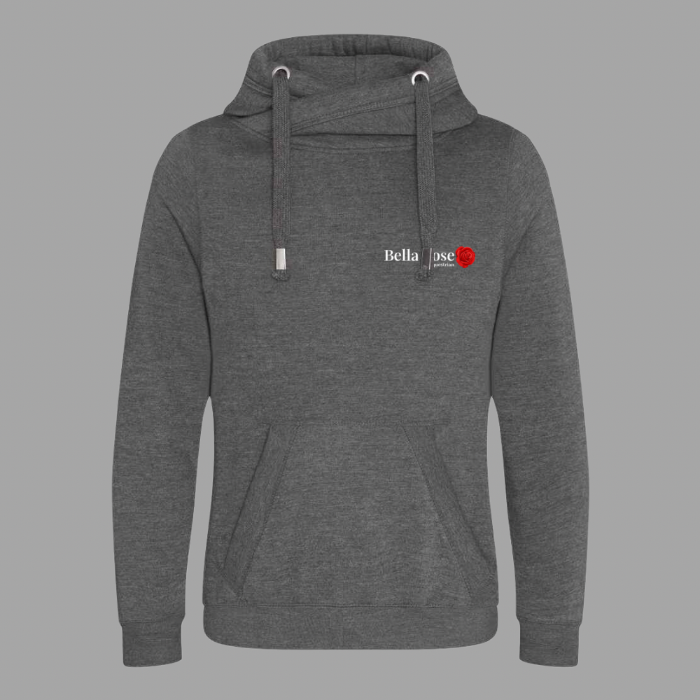 Cross Neck Hoodie