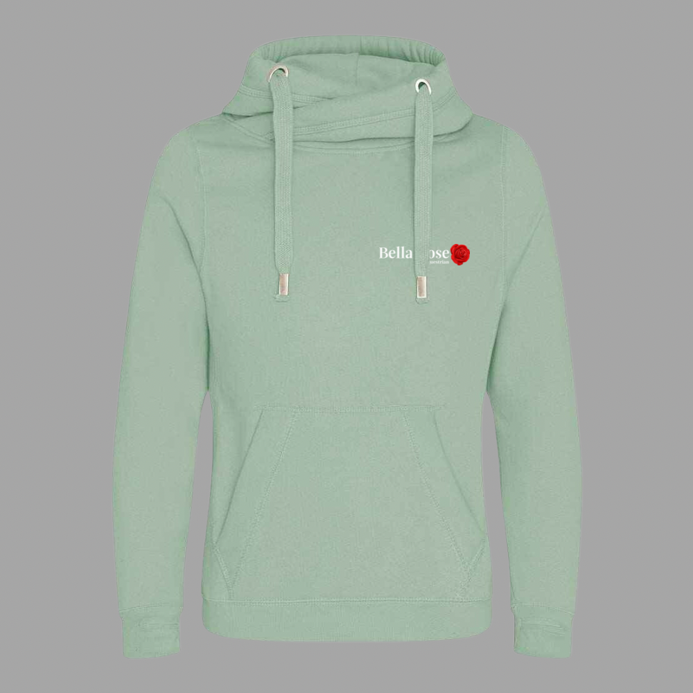 Cross Neck Hoodie