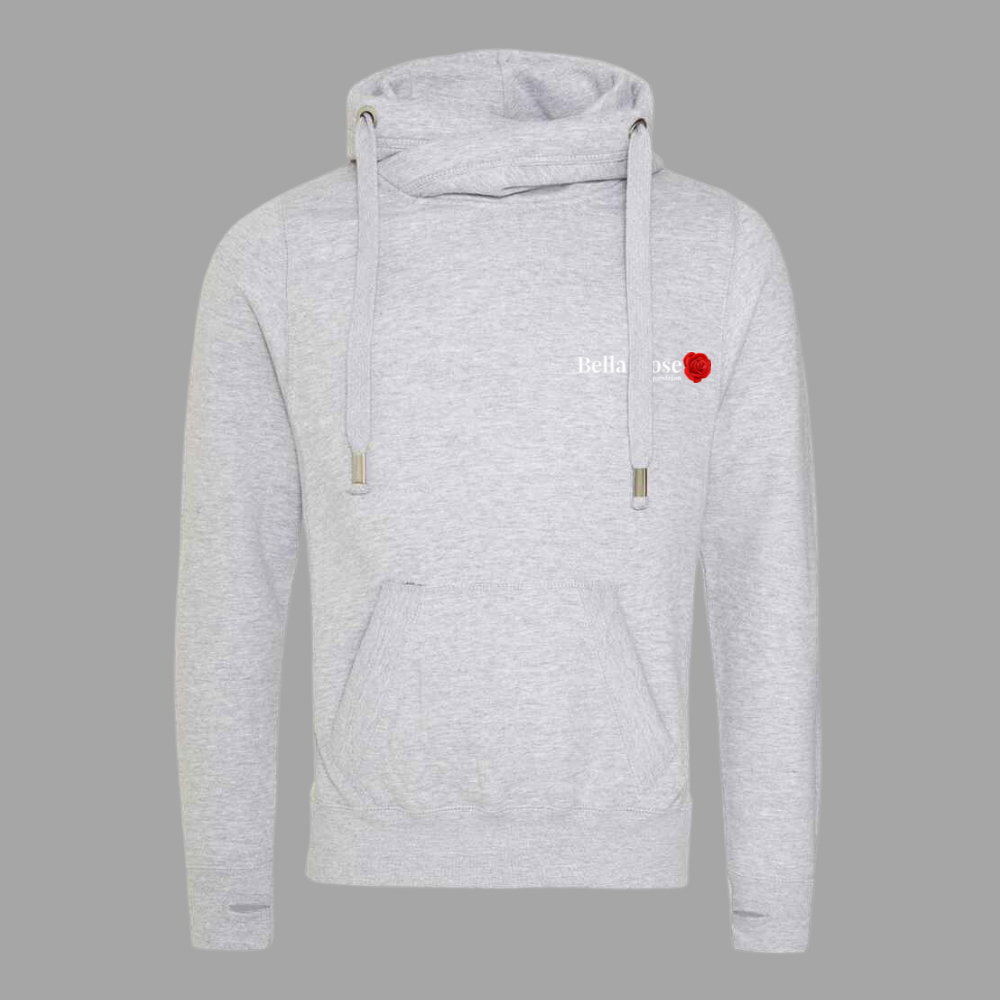 Cross Neck Hoodie
