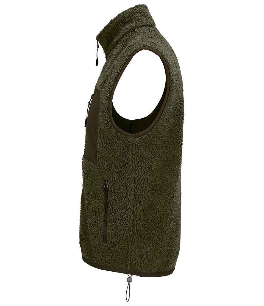 Fury Sherpa Bodywarmer Khaki
