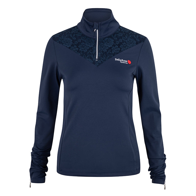 Navy Lace Base Layer