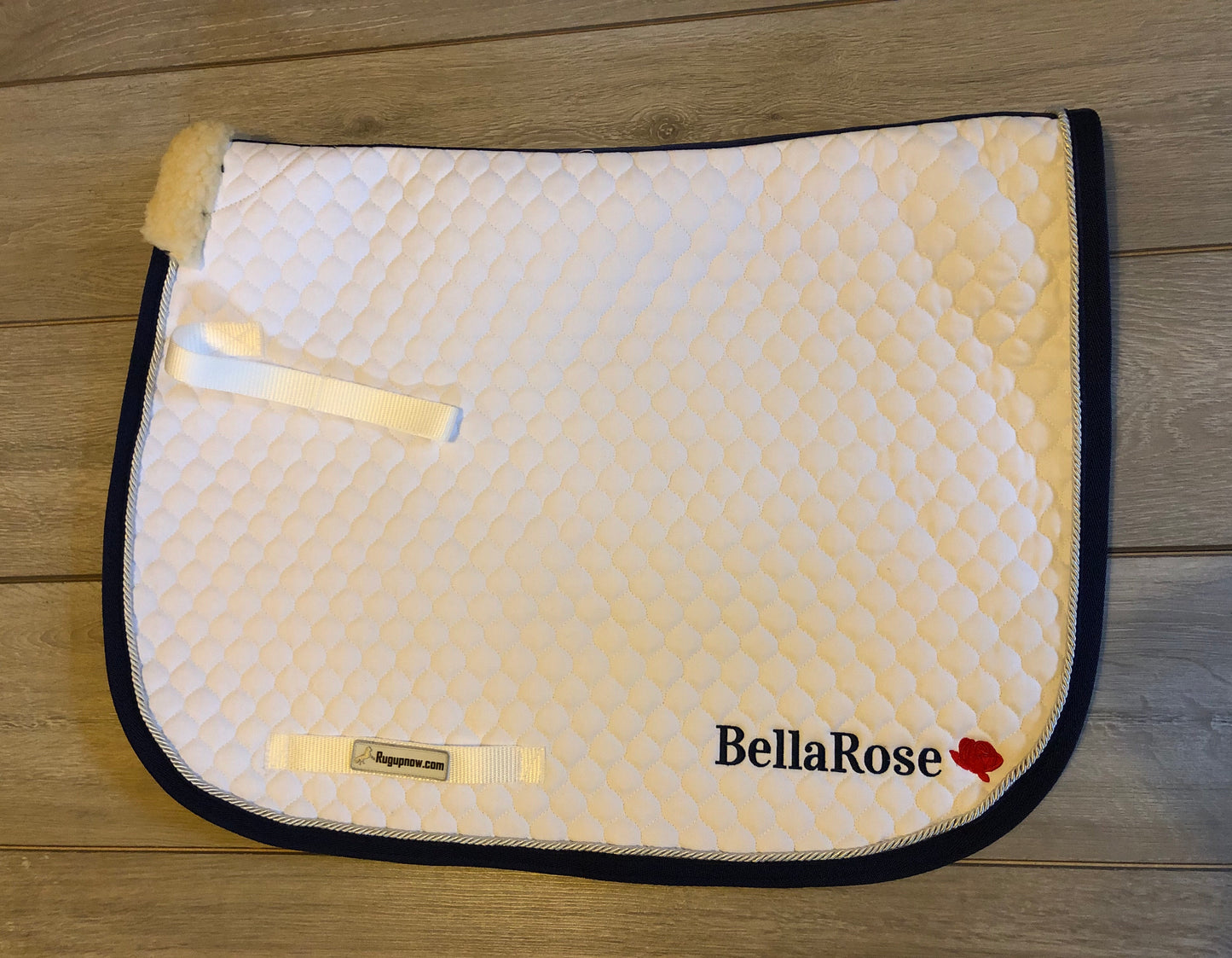Bella Rose Logo Saddle Cloth