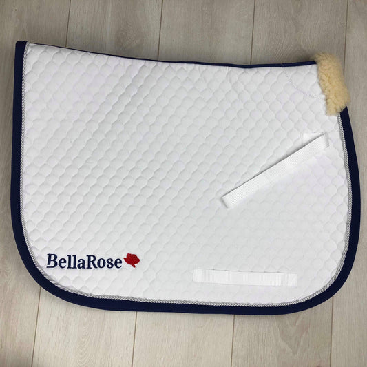 Bella Rose Logo Saddle Cloth