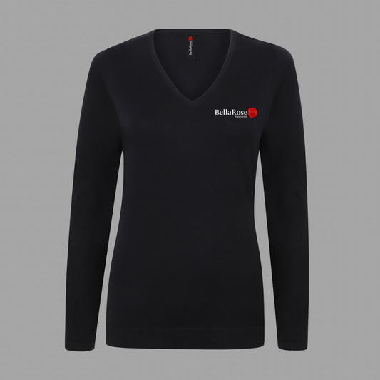 Lightweight Spring V Neck Jumper